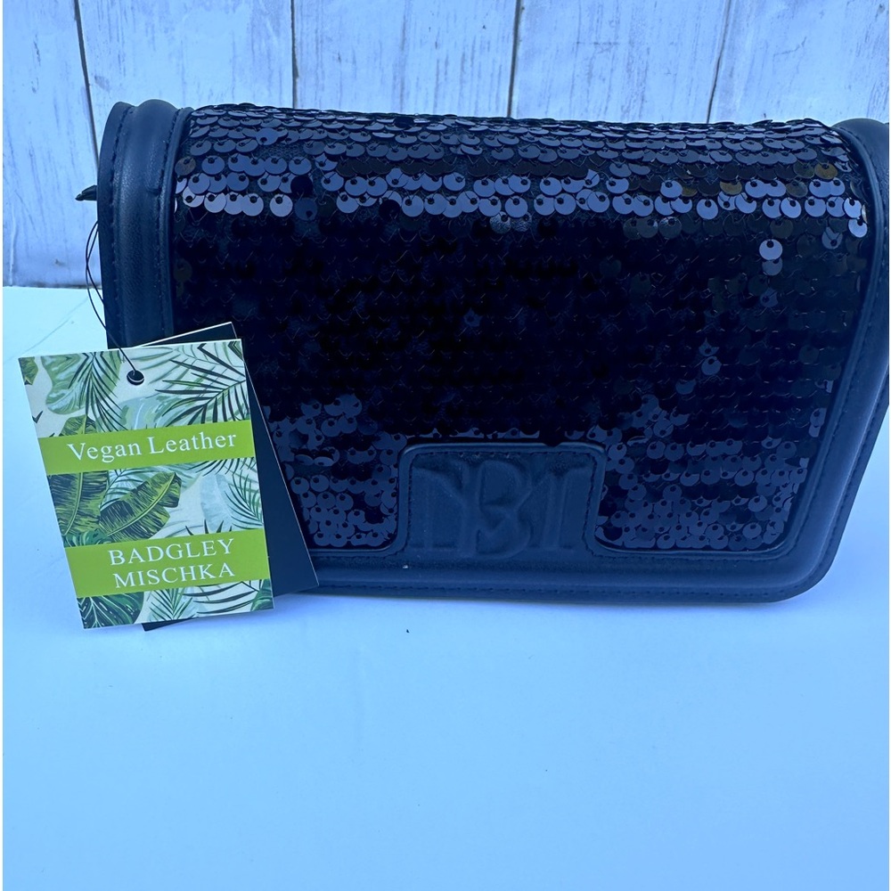 🌼BADGLEY MISCHKA VEGAN LEATHERBLACK‎ BAG